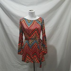 Print tunic top